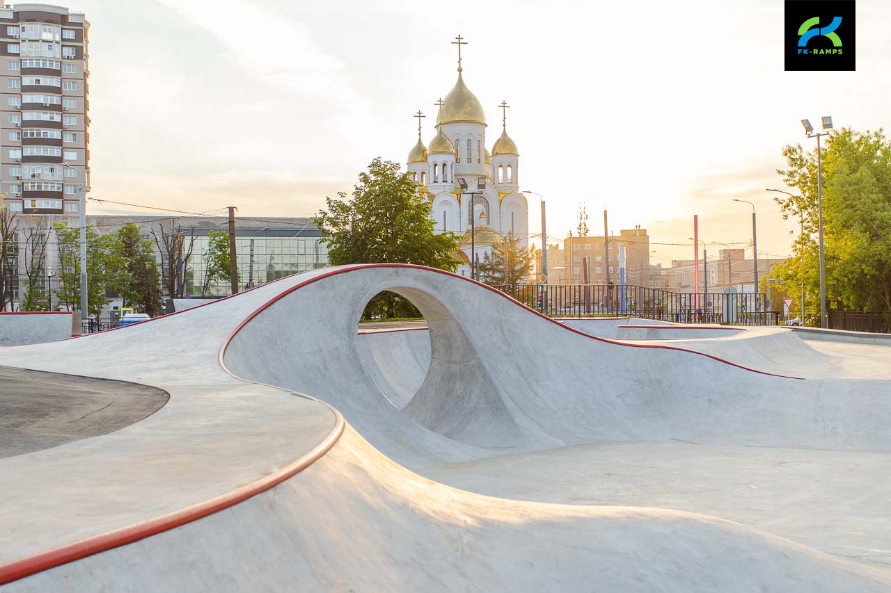 Бетонный скейт-парк и асфальтовый памп-трек в Иваново photo
