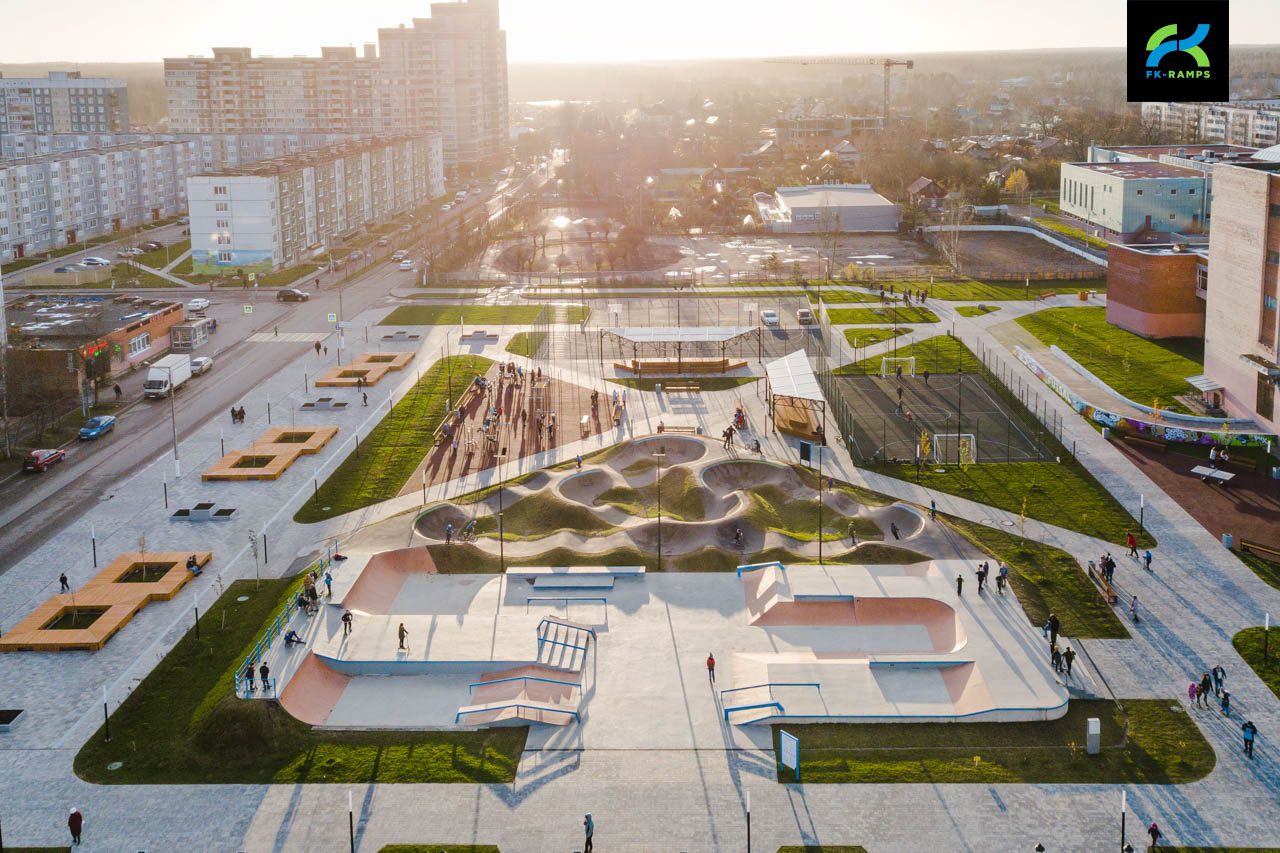 Скейт-парк и памп-трек в Тосно photo
