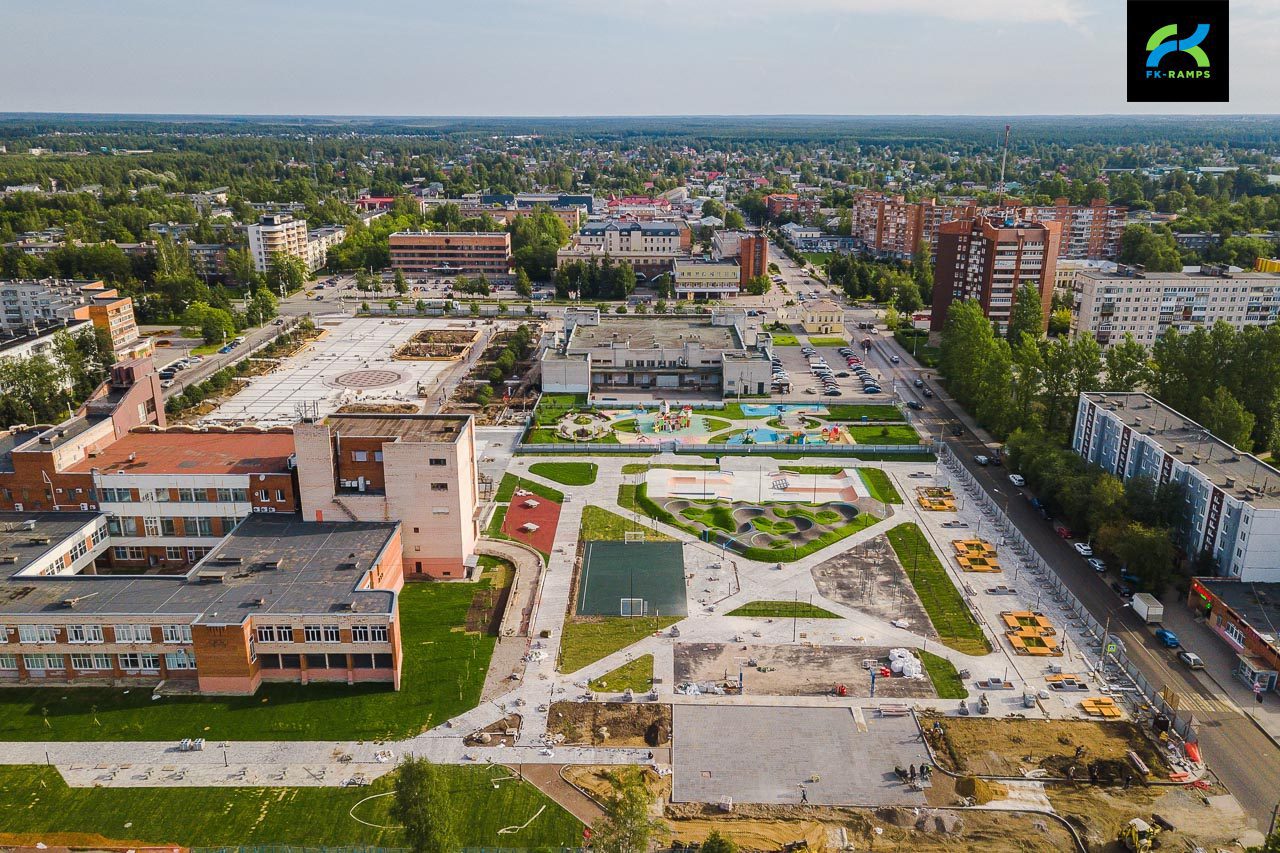 Скейт-парк и памп-трек в Тосно photo