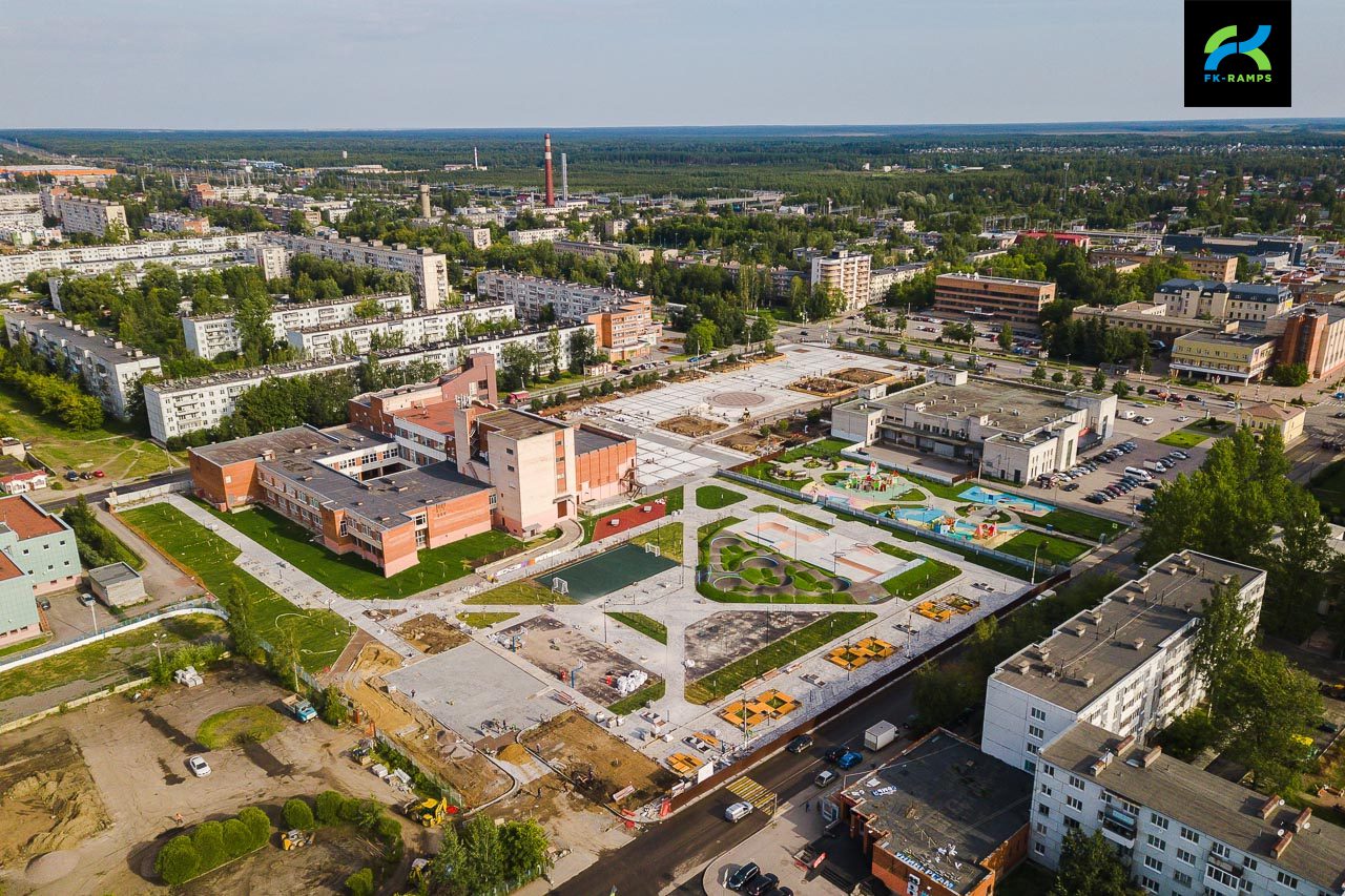 Скейт-парк и памп-трек в Тосно photo