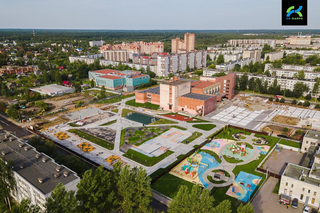 Скейт-парк и памп-трек в Тосно photo