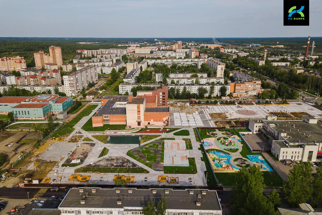Скейт-парк и памп-трек в Тосно photo