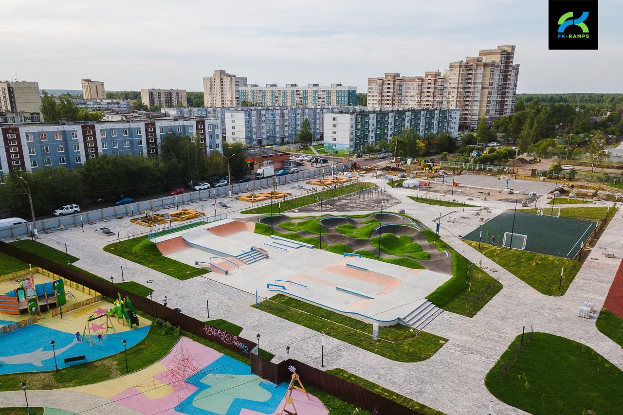 Скейт-парк и памп-трек в Тосно photo