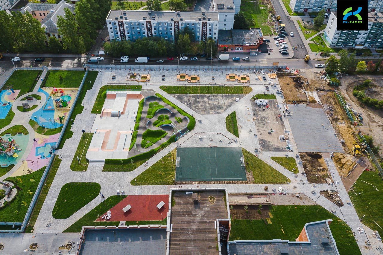 Скейт-парк и памп-трек в Тосно photo