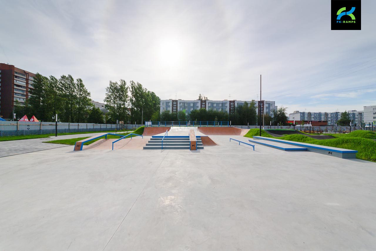 Скейт-парк и памп-трек в Тосно photo