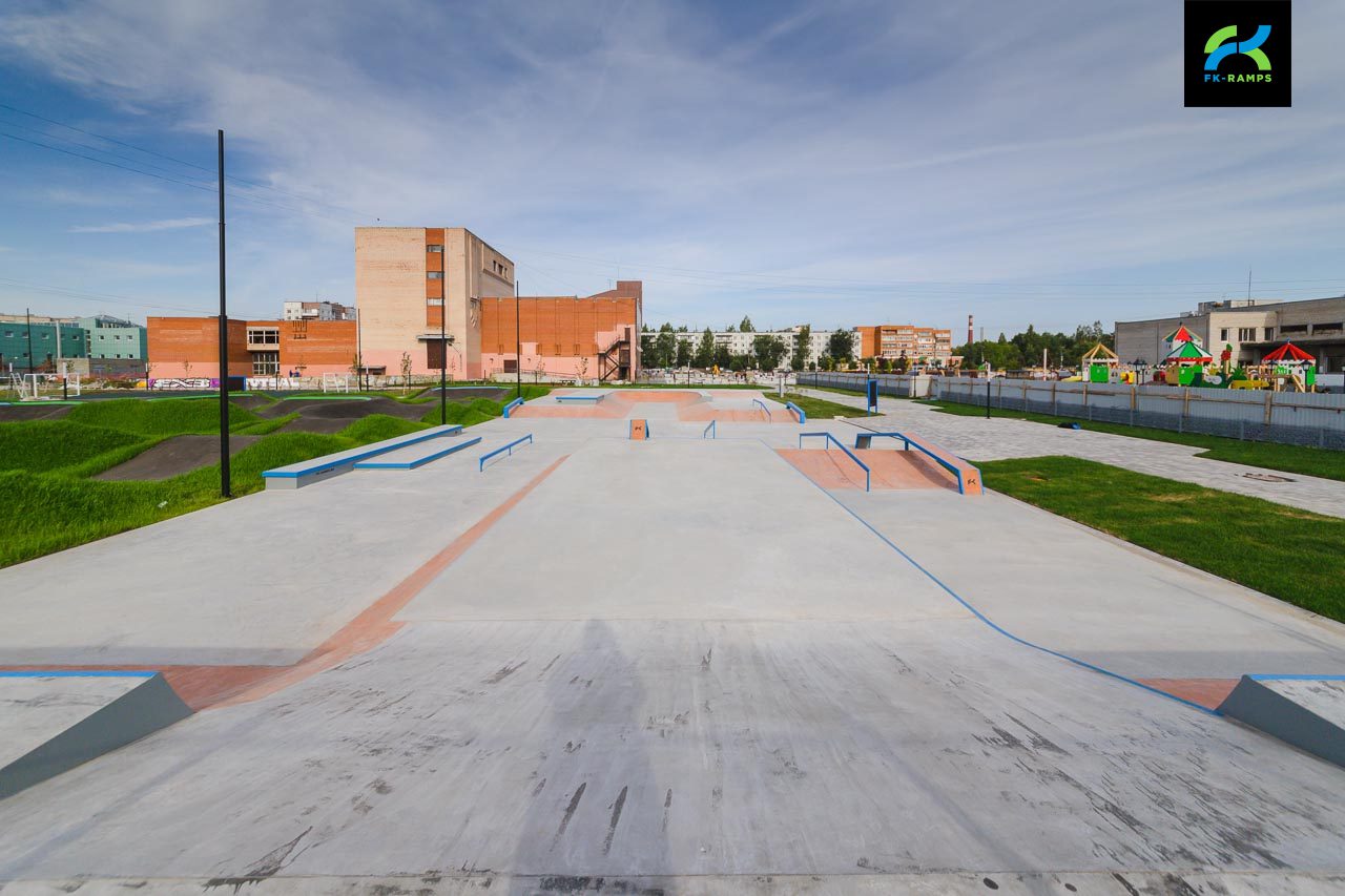 Скейт-парк и памп-трек в Тосно photo