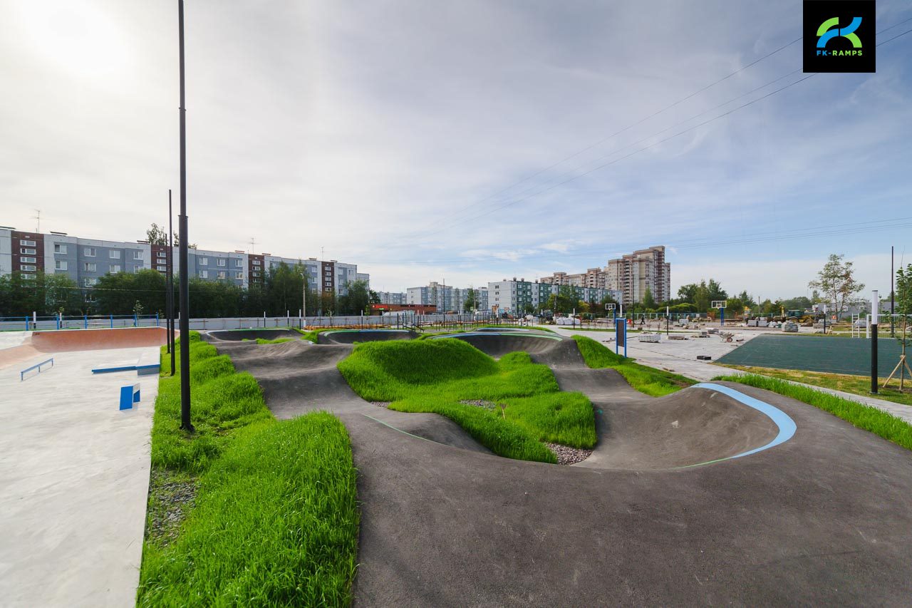 Скейт-парк и памп-трек в Тосно photo