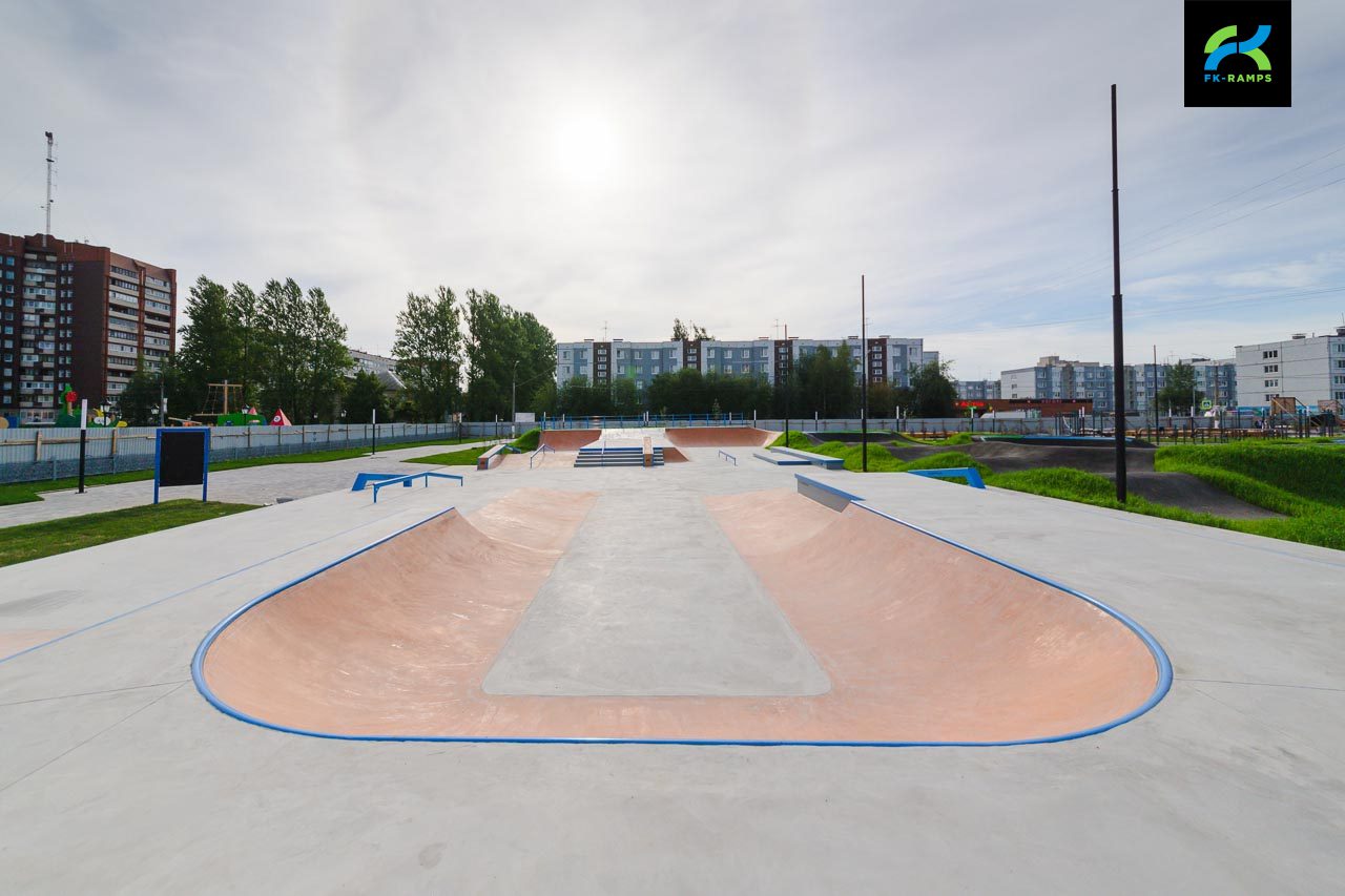 Скейт-парк и памп-трек в Тосно photo
