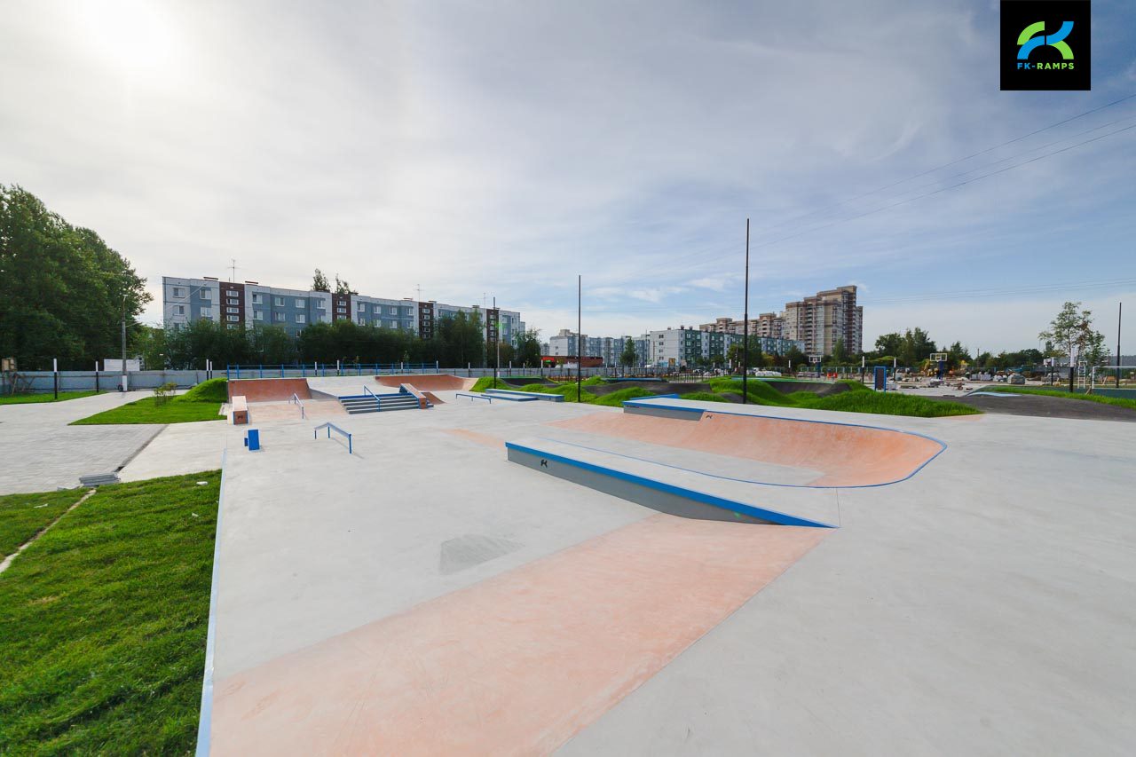 Скейт-парк и памп-трек в Тосно photo