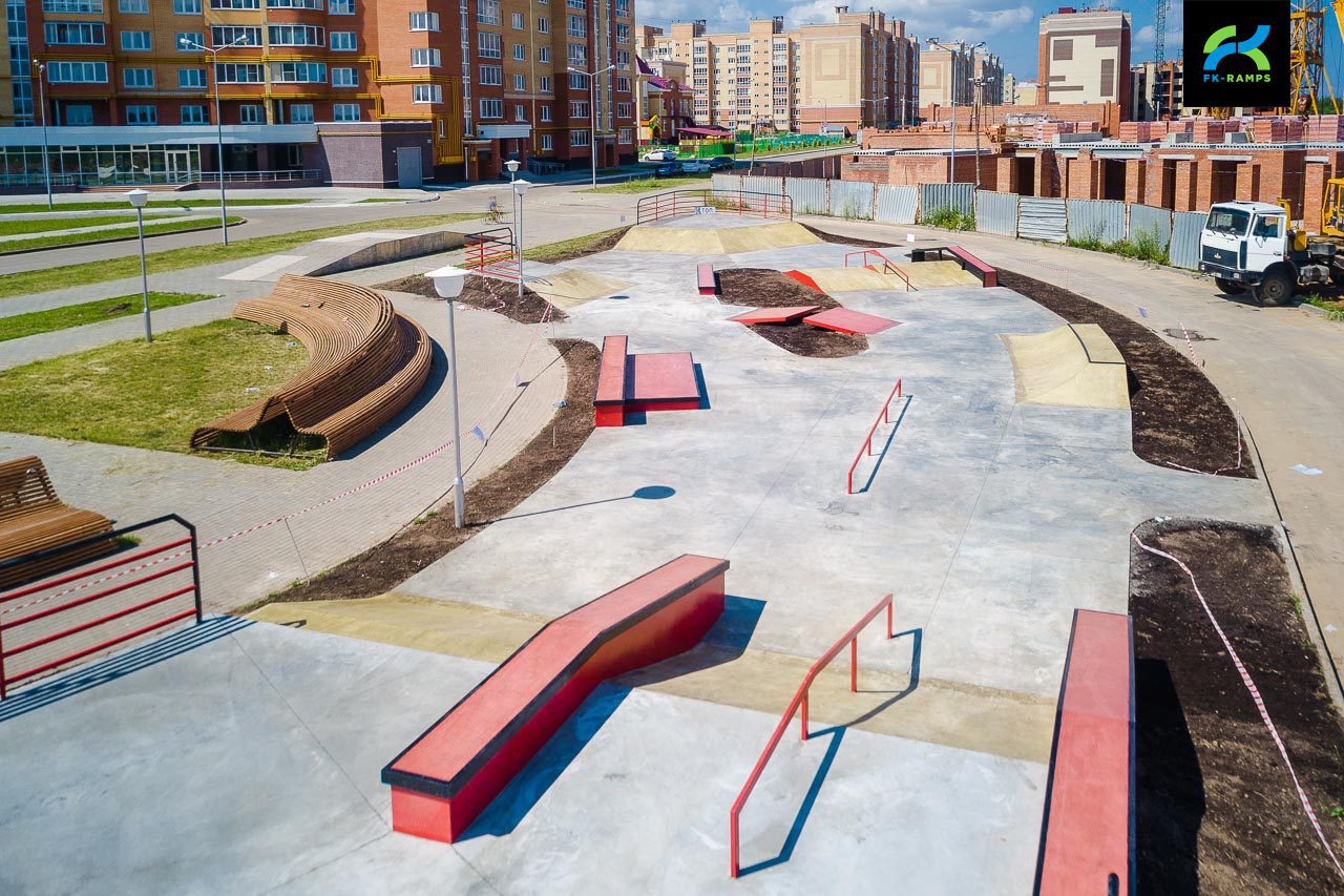 Бетонный скейт-парк в Чебоксарах photo