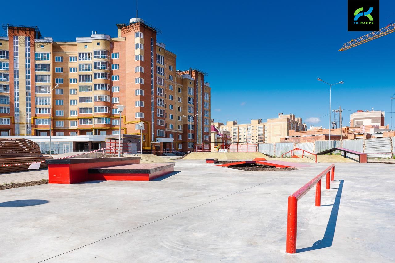 Бетонный скейт-парк в Чебоксарах photo