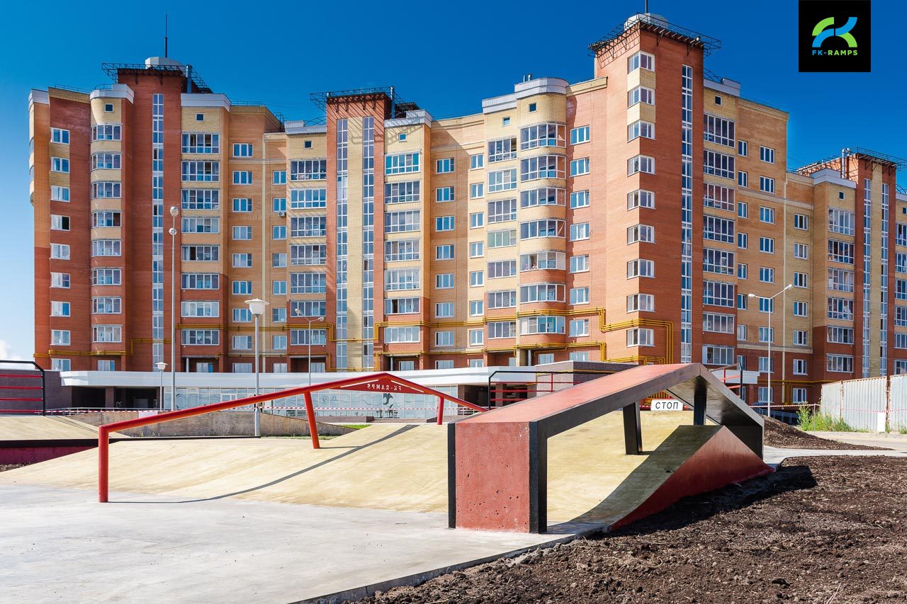 Бетонный скейт-парк в Чебоксарах photo