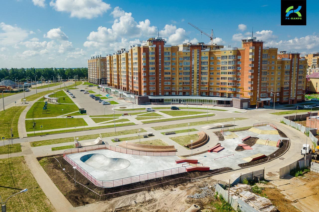 Бетонный скейт-парк в Чебоксарах photo