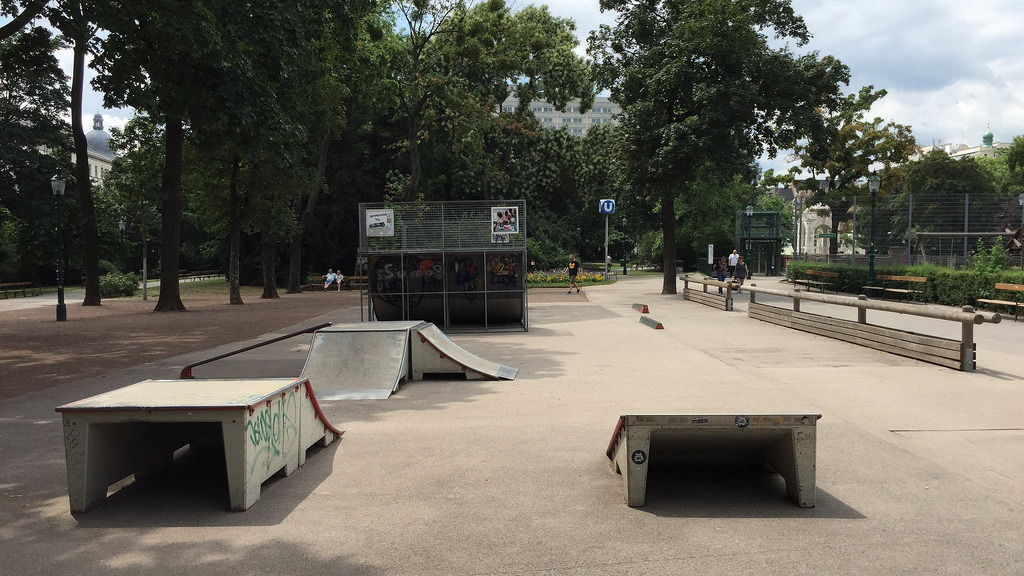 Wien Stadtpark Skatepark
