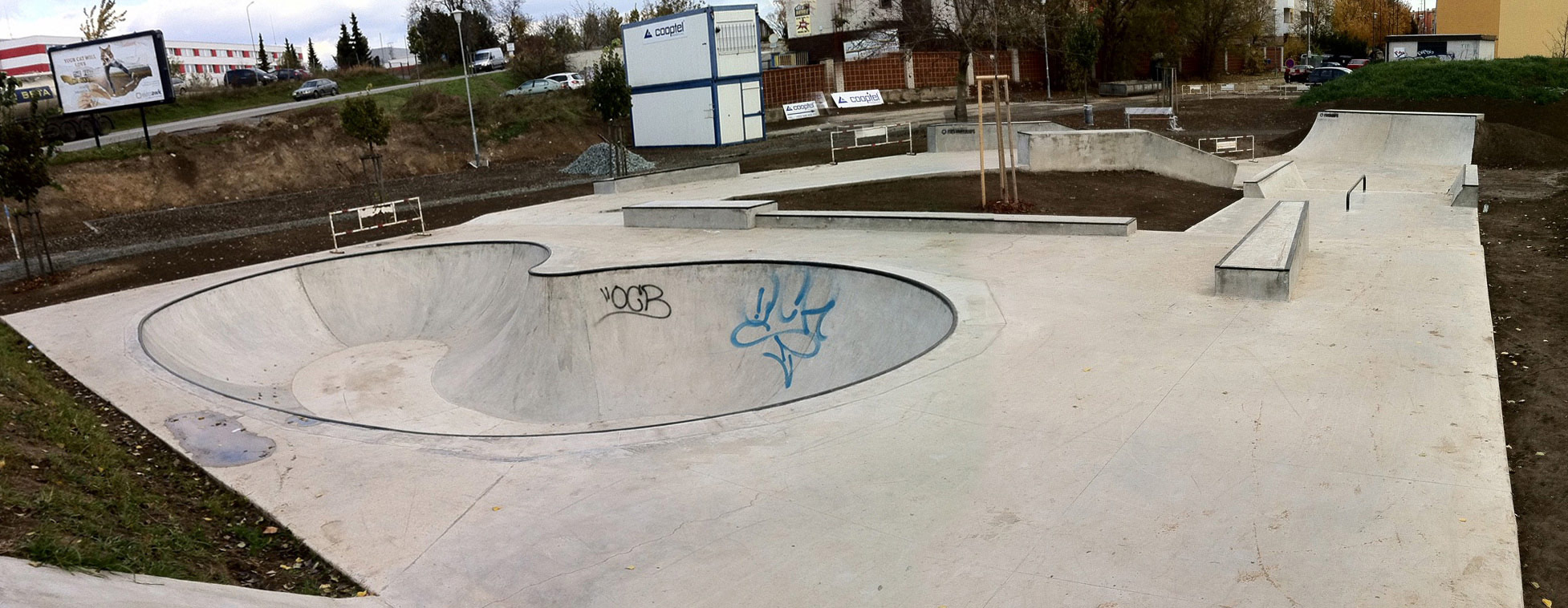 Brno Slatina skatepark