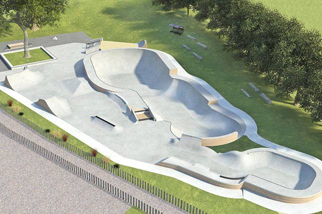 Royal Victoria Park Skatepark, Bath Skatepark