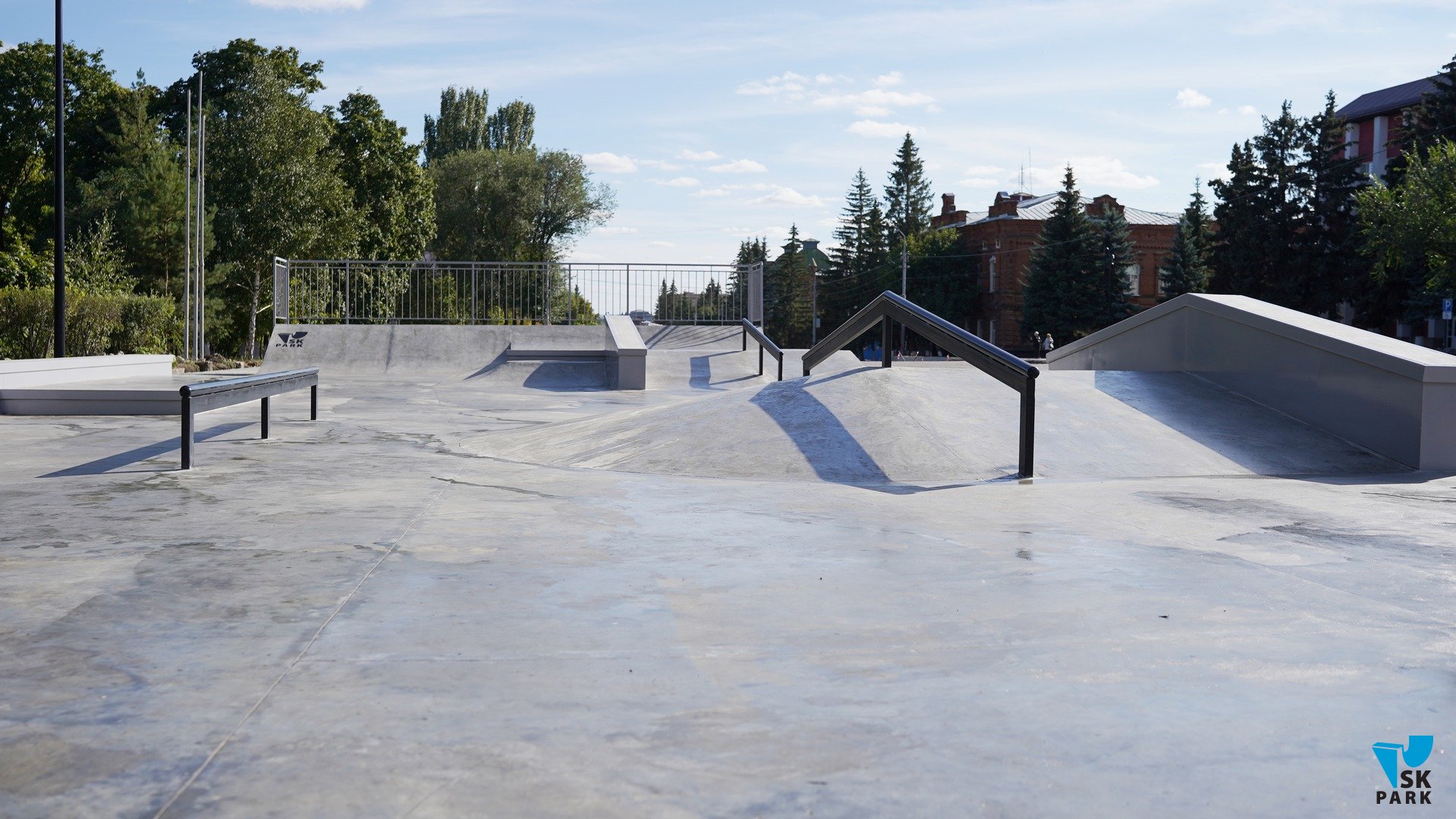 Бетонный скейт парк в г. Аткарск photo