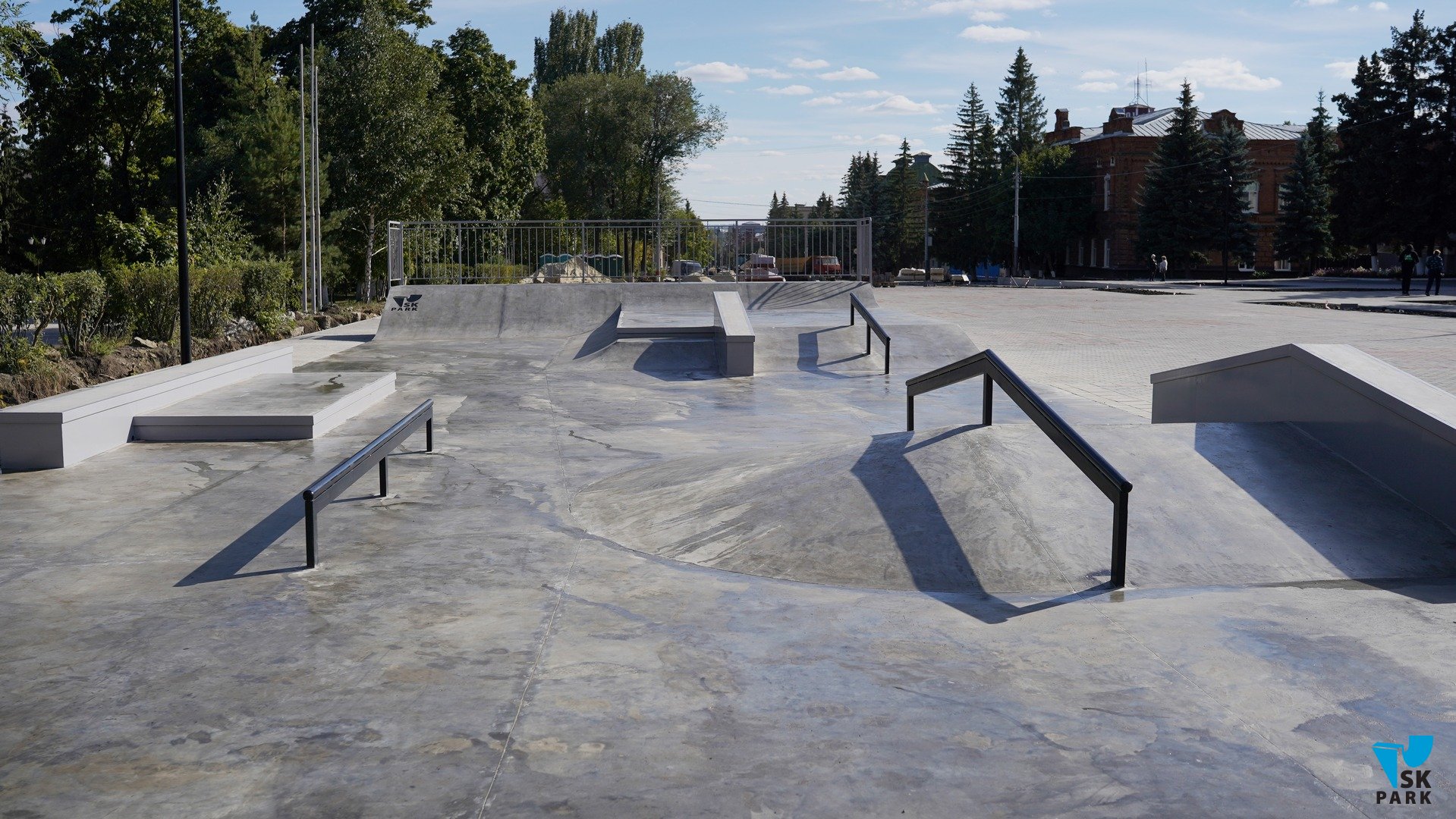 Бетонный скейт парк в г. Аткарск photo