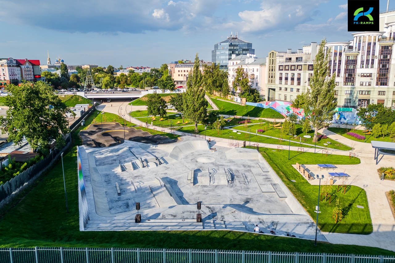 Бетонный скейтпарк г. Рязань photo