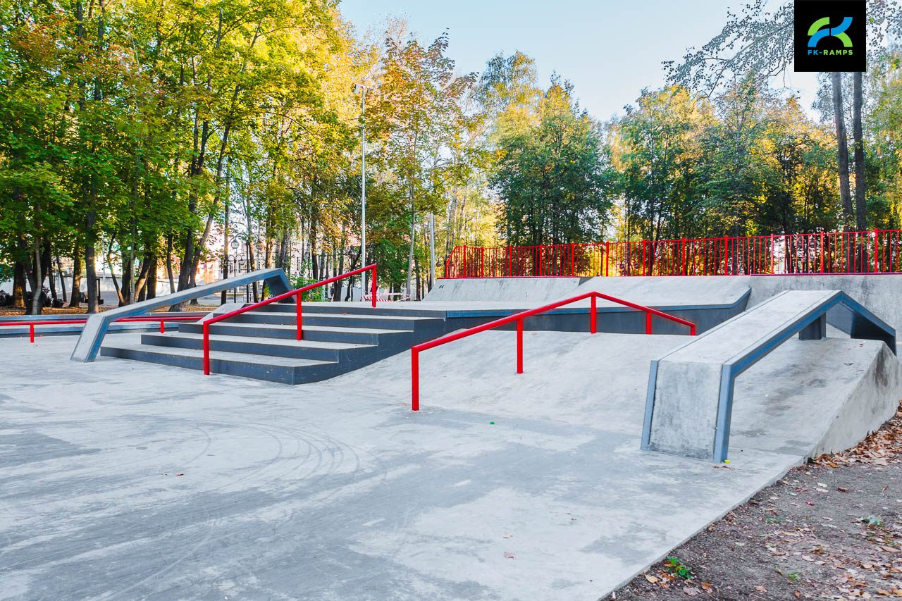 Скейт-парк и памп-трек в Серпухове photo