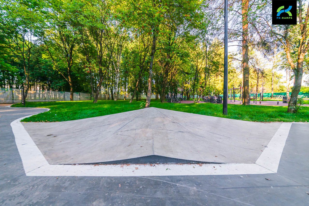 Бетонный скейт-парк в Дедовске photo