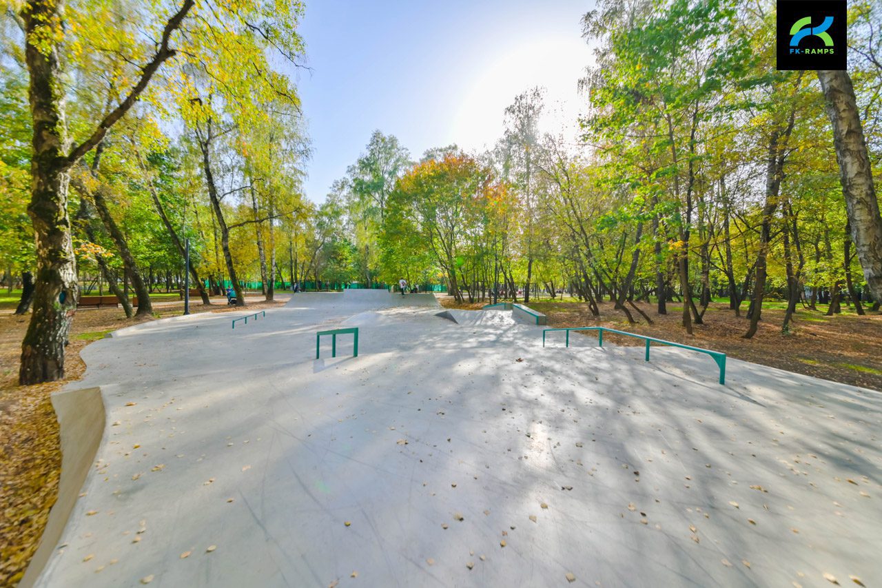 Скейт-парк на 3-й Хорошевской Москва photo