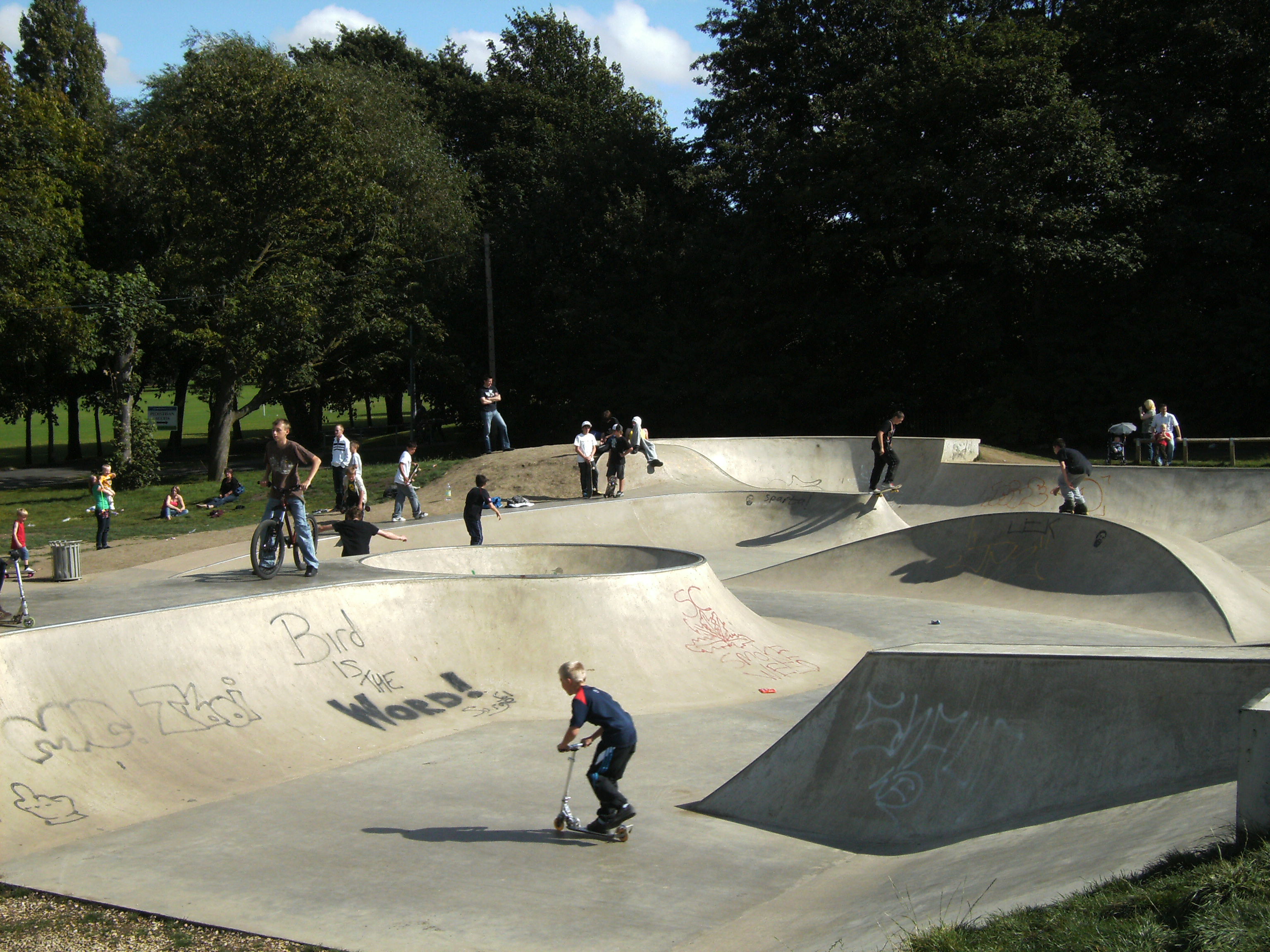 Thornes Park Wakefield Skatepark