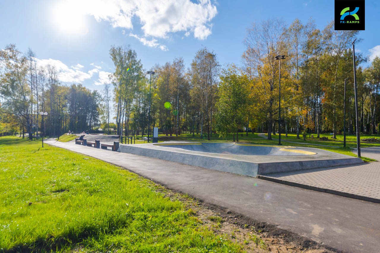 Скейт-парк и памп-трек в Талдоме photo