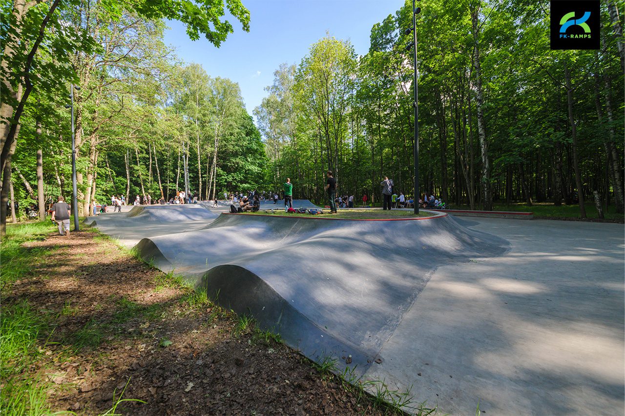 Скейт-парк и памп-трек в Кусково (Москва) photo