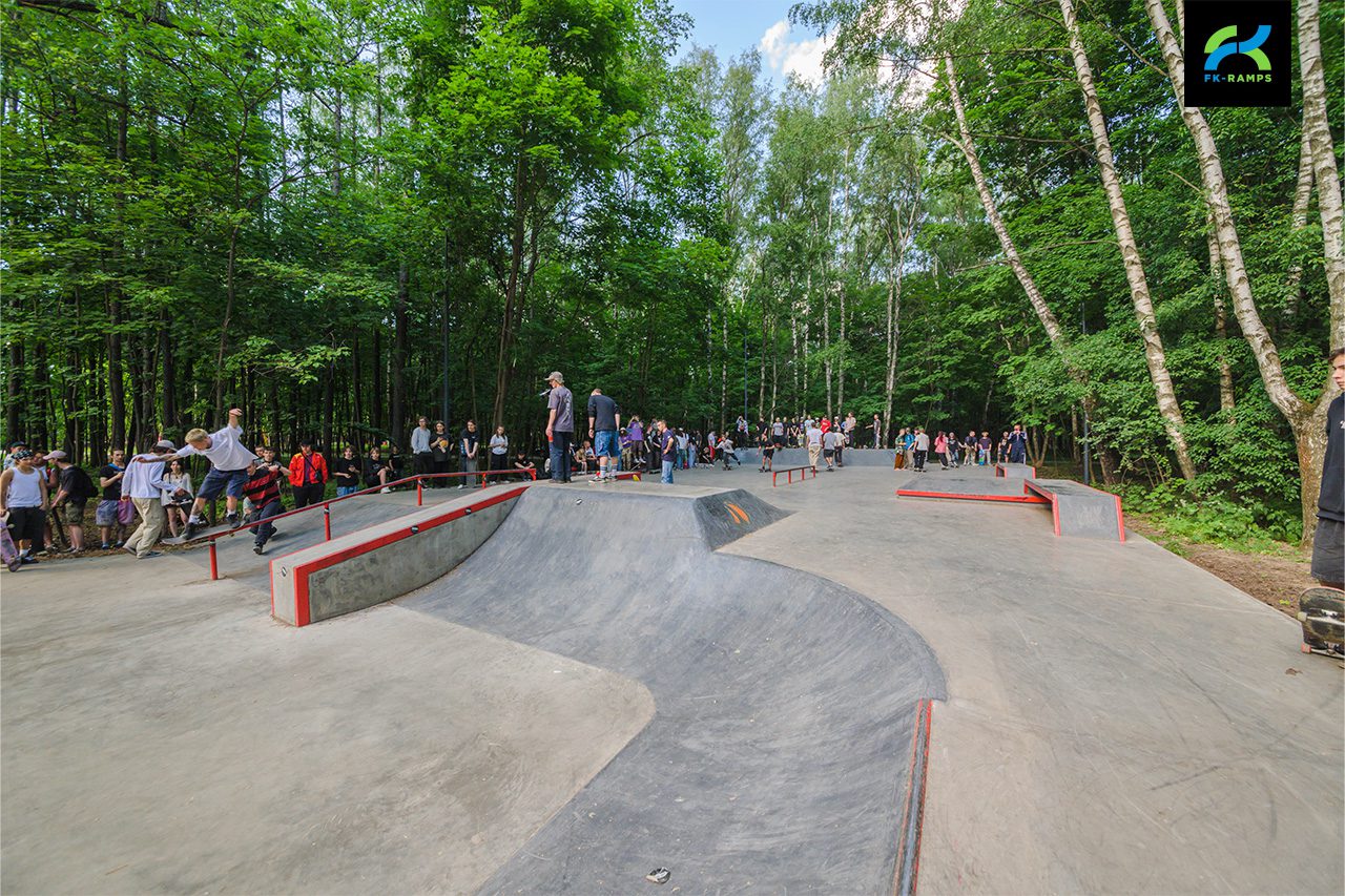 Скейт-парк и памп-трек в Кусково (Москва) photo