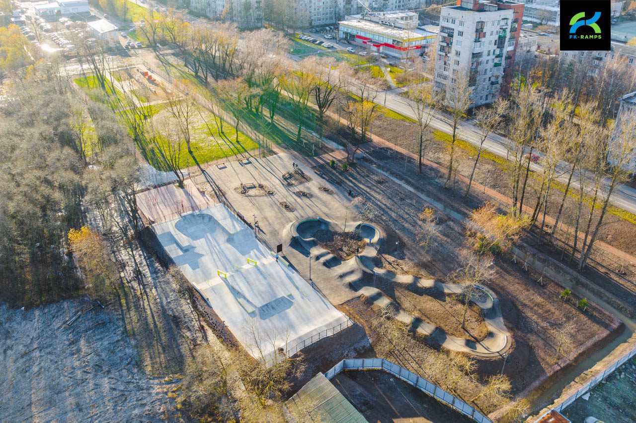 Скейт-парк и памп-трек в Пушкине photo