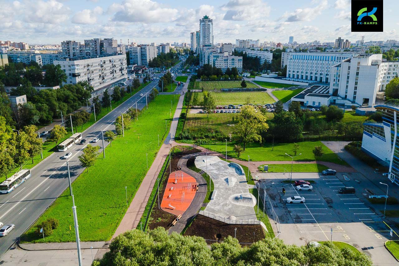Бетонный скейт-парк пр. Ветеранов, 58 photo