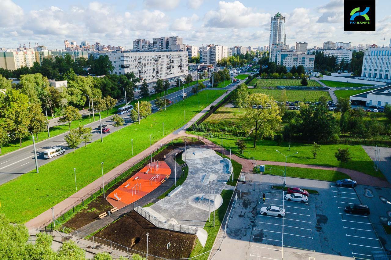Бетонный скейт-парк пр. Ветеранов, 58 photo
