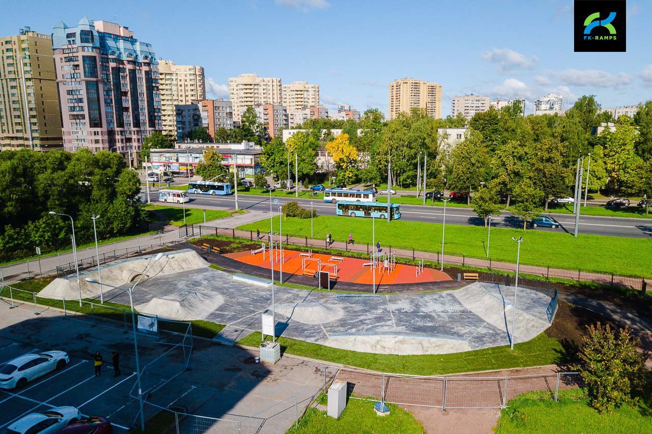 Бетонный скейт-парк пр. Ветеранов, 58 photo