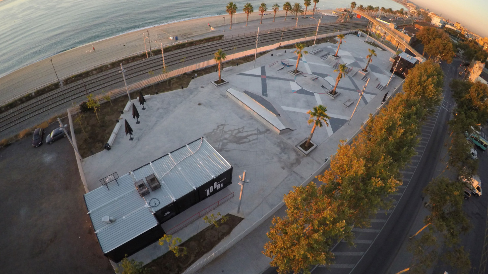 Skate Agora skatepark Barcelona